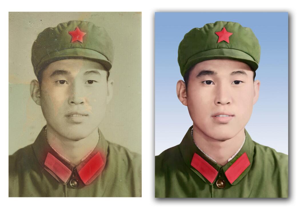 蠡县破损照片修复-18